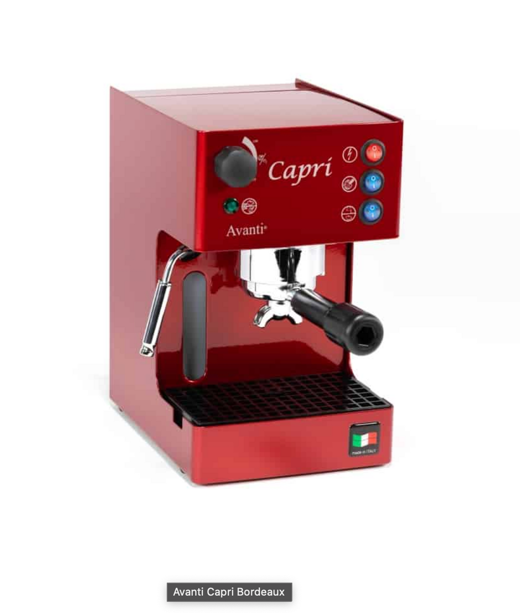 Machine espresso semi-automatique Avanti Capri