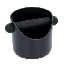 Load image into Gallery viewer, Boîte à marcs espresso noir (knock box)
